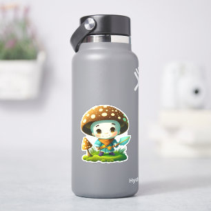 Paquete pegatina de hongos