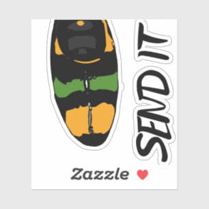 Paquete Pegatina de Send It & Dagger Outlaw Kayak