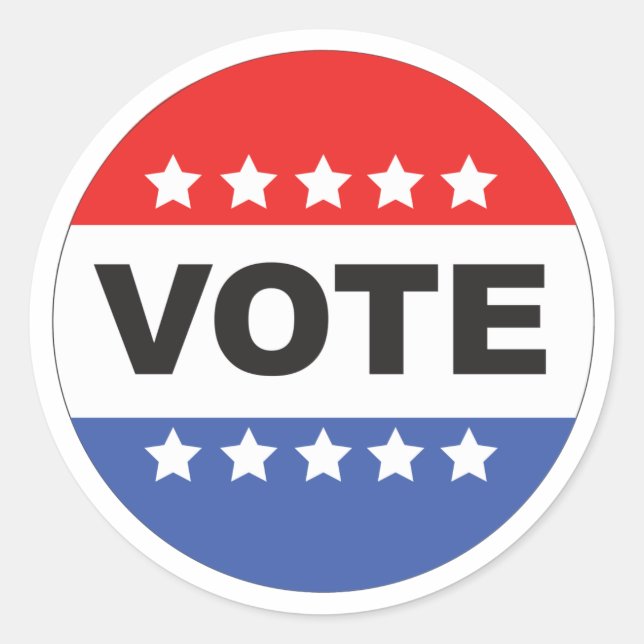 Paquete Pegatina de voto (Anverso)