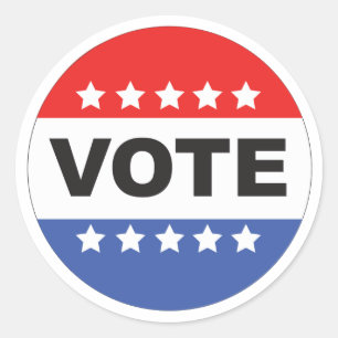 Paquete Pegatina de voto