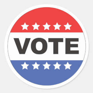 Paquete Pegatina de voto