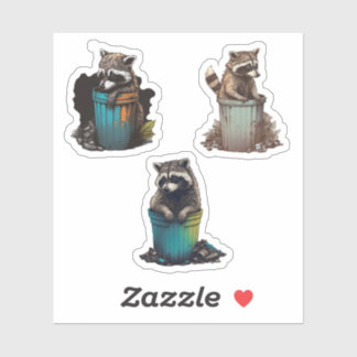 Paquete Súper Pegatina especial de Trash Panda Rac