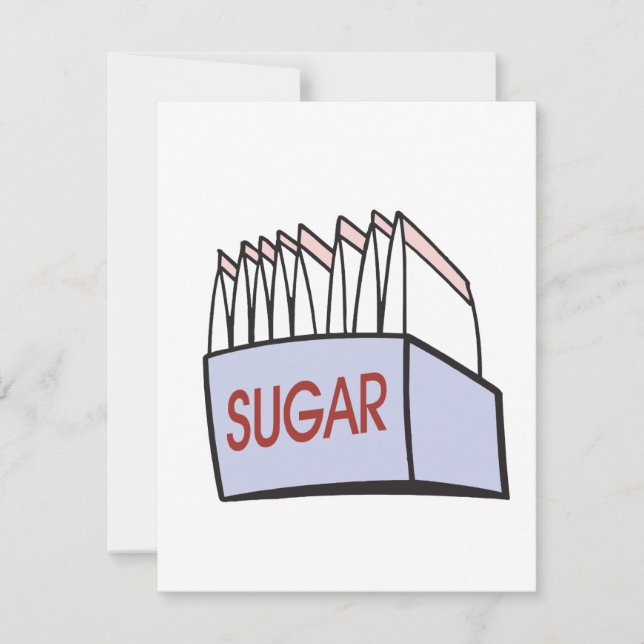 paquetes de azúcar (Anverso)