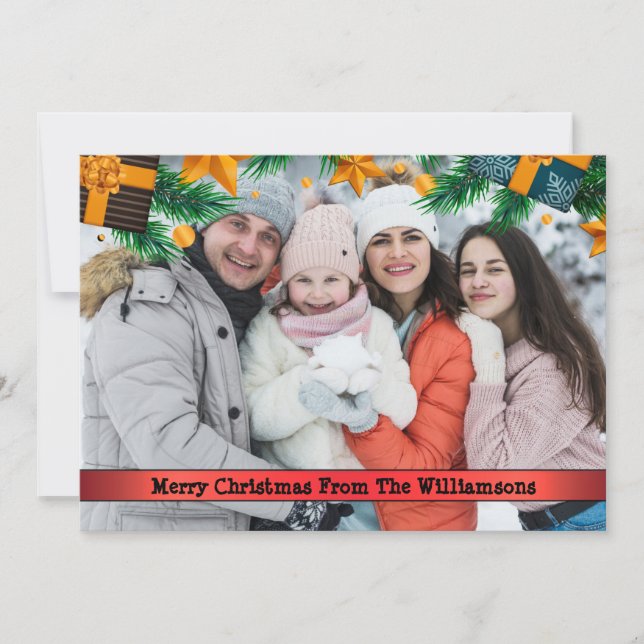 Paquetes de navidad Navidades de marco de pinturas (Anverso)