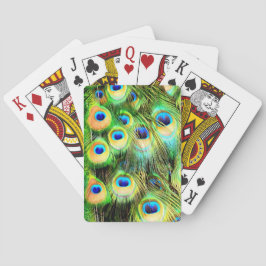 Paquetes de Peacock Jugando Cartas