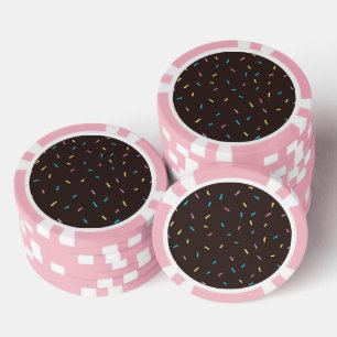 Paquetes de póquer con gafas de agua dulce (Chocol