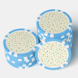 Paquetes de póquer con gafas de agua dulce (crema 