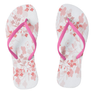 Par de chanclas rosas
