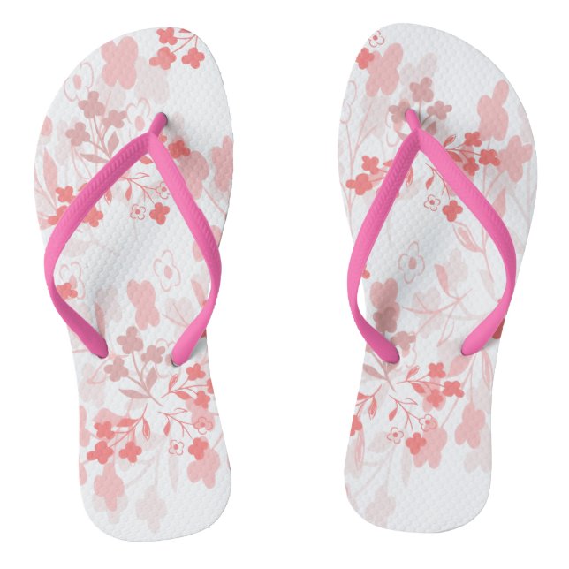 Par de chanclas rosas (Plantilla)