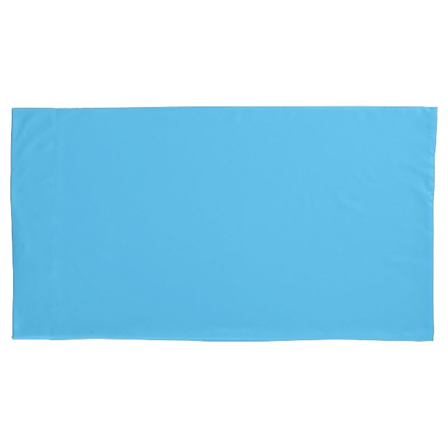 Par de fundas de almohada Baby Blue King Size (Anverso-izquierdo)