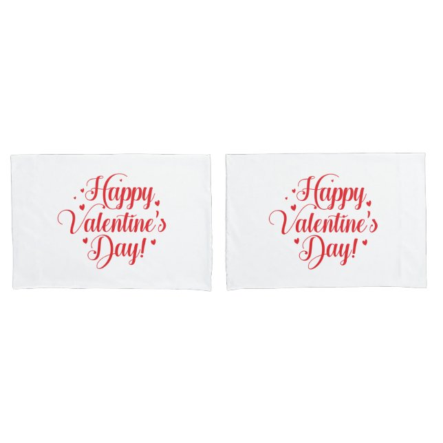 Par de fundas de almohada de San Valentín (Anverso - Set)