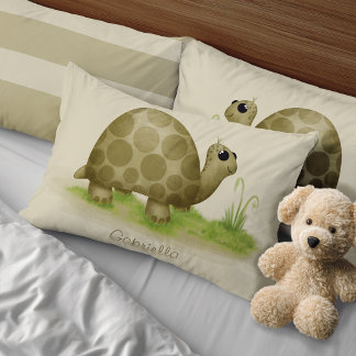 Par de fundas de almohada Tortuga Soñadora