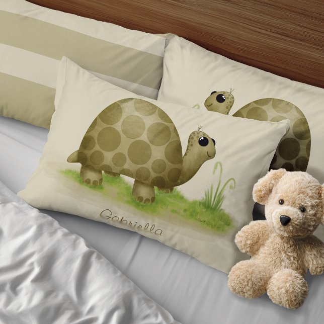 Par de fundas de almohada Tortuga Soñadora (Subido por el creador)