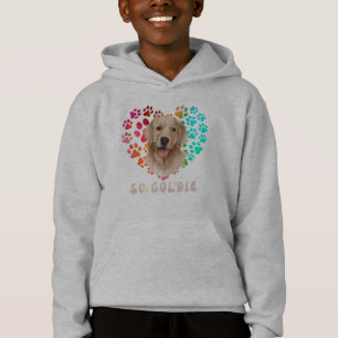 Par lindo Gradiente Arcoiris Mascota Perro dorado