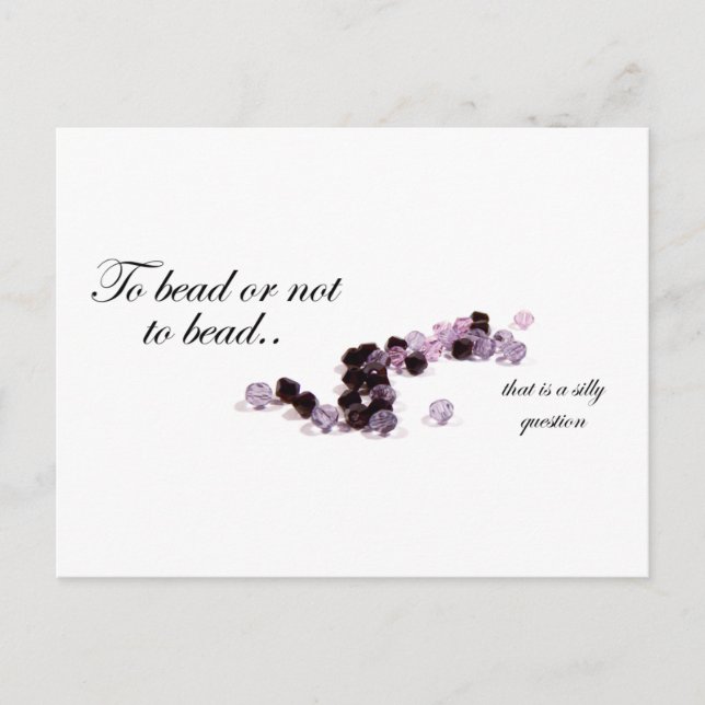 Para abalorios o no para tarjetas postales (Anverso)