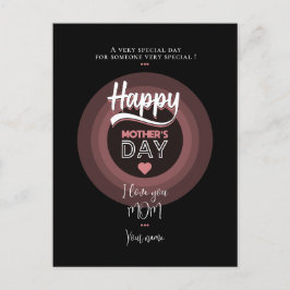 Para alguien tarjeta de Relieve metalizado muy esp