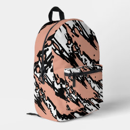 Para Almas Suaves – Bolso de Mano Abstracto Beige 