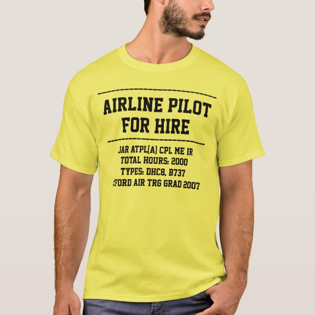 para alquilar camiseta CV personalizar piloto (Anverso)