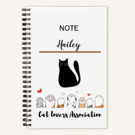 Para amantes de los gatos - Cuaderno en espiral