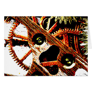 Para arriba batidos engranajes del reloj