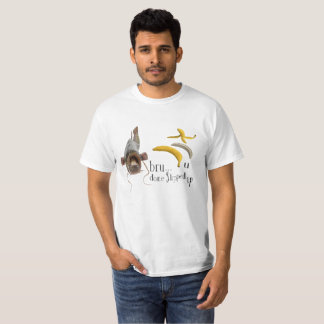 para arriba deslizada camiseta