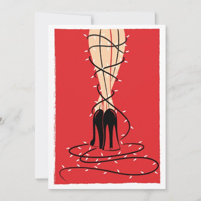 Para arriba envuelta invitación (Anverso)