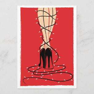 Para arriba envuelta invitación