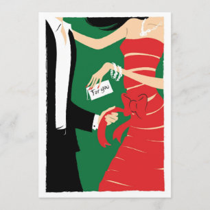 Para arriba envuelta invitación