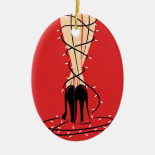 Para arriba envuelto ornamento oval