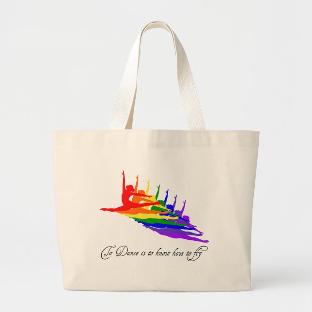 Para bailar es saber volar la bolsa de asas (Frente)