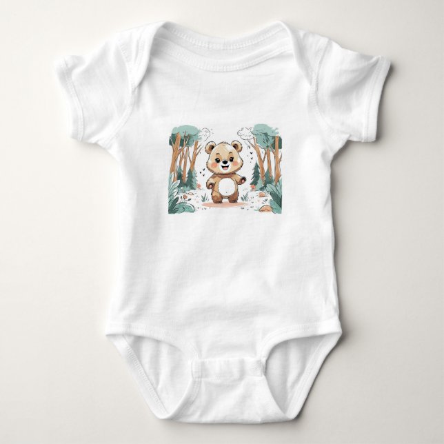Para Bebé baby bear body  (Anverso)