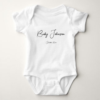 Para Bebé Body de anuncio de embarazo Baby Coming Soon