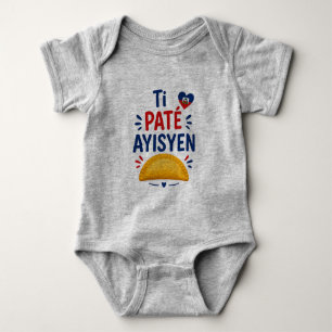 Para Bebé Body de Bodysuit Pequeño de Haití