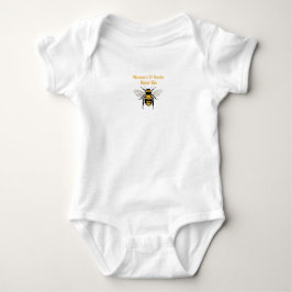 Para Bebé Body de camiseta Mamma's lil Honey bee