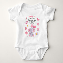 Para Bebé Body de niña con nombre personalizado y Escritura