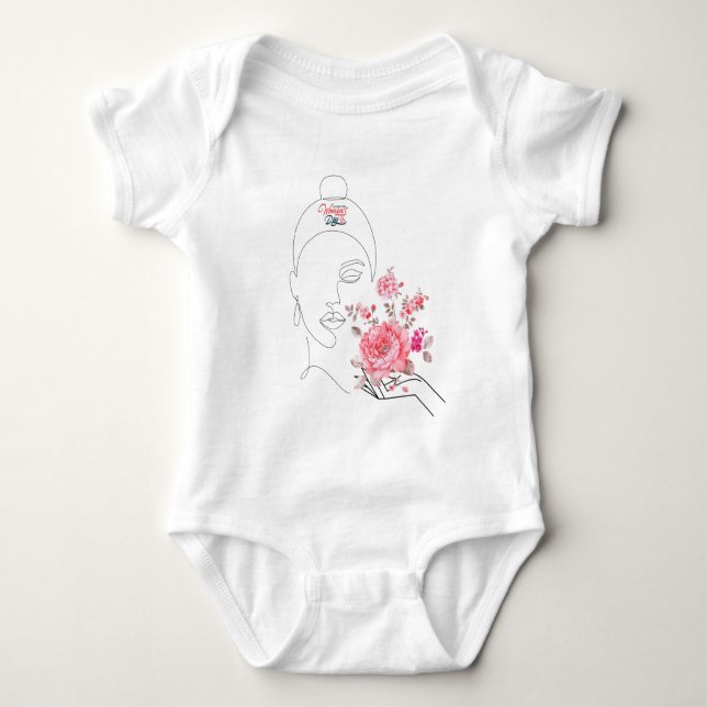 Para Bebé Body feminine (Anverso)