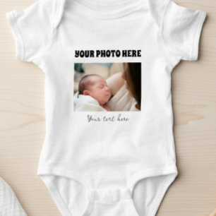 Para Bebé Body for children with photo and customized text