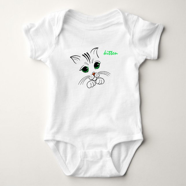 Para Bebé Body Kitten (Anverso)