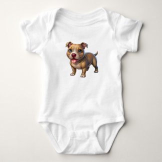 Para Bebé Body pour bébé "Bébé Pitbull"