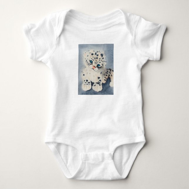 Para Bebé Body Snow Leopard for a baby (Anverso)