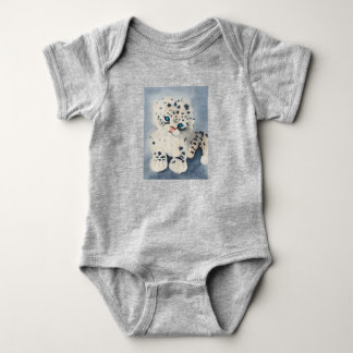 Para Bebé Body Snow Leopard for a baby