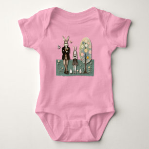 Para Bebé Dapper Easter Baby Body Suite