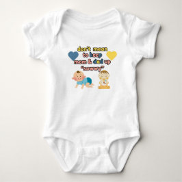 Para Bebé No Quiero Mantener a Mamá y Papá Despiertos Body S