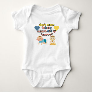 Para Bebé No Quiero Mantener a Mamá y Papá Despiertos Body S