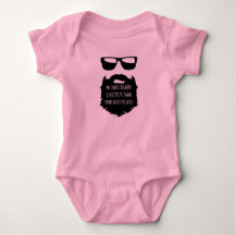 Papá barba Baby One Piece Body Suite