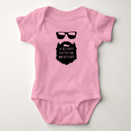 Para Bebé Papá barba Baby One Piece Body Suite