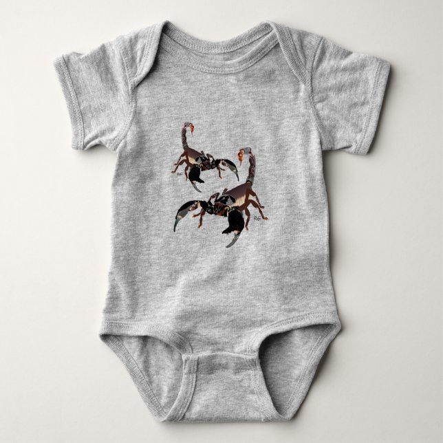 Para Bebé Skorpion Baby Body Strampler (Anverso)