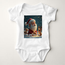 Para Bebé T-shirt body Christmas