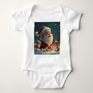 Para Bebé T-shirt body Christmas