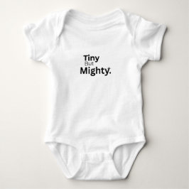 Para Bebé “Tiny But Mighty.” Empowering Minimalist Baby Body